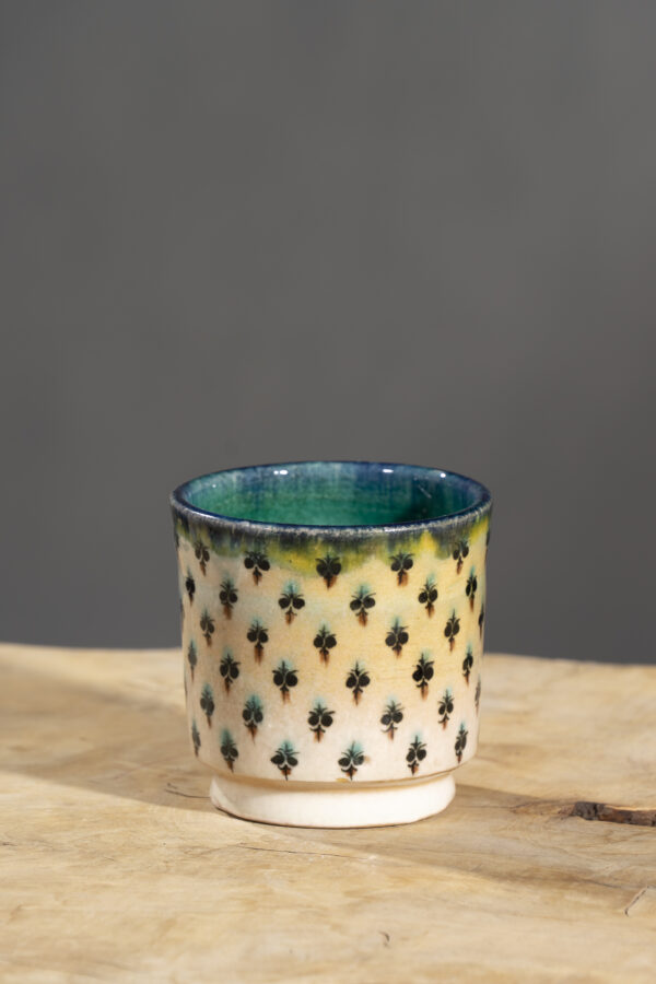 Nishapur Ceramics Hand Painted Mug