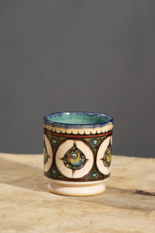 Nishapur Ceramics Hand Painted Mug