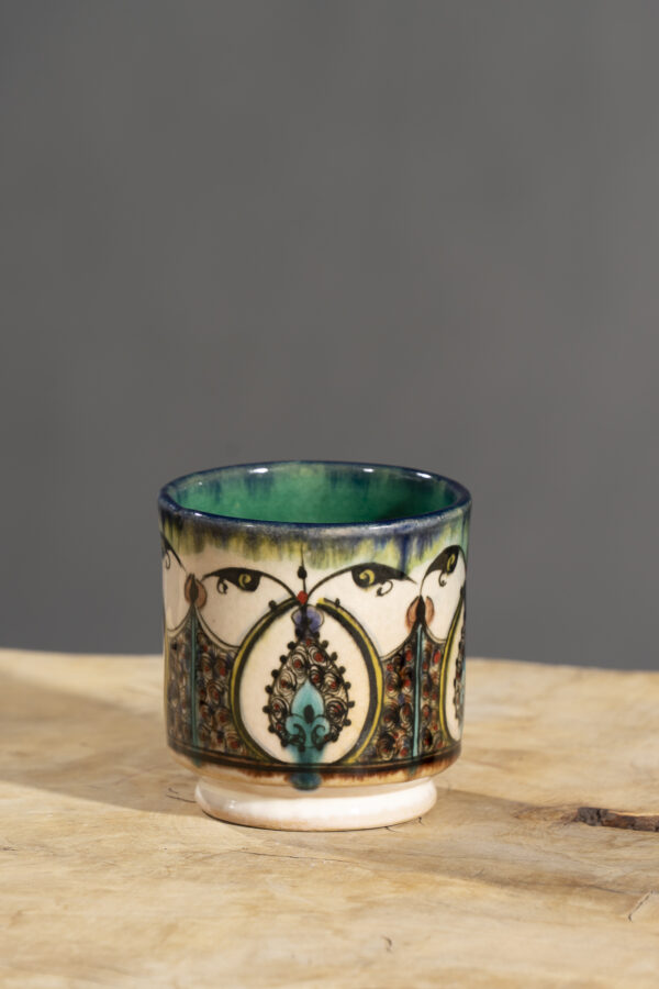 Nishapur Ceramics Hand Painted Mug