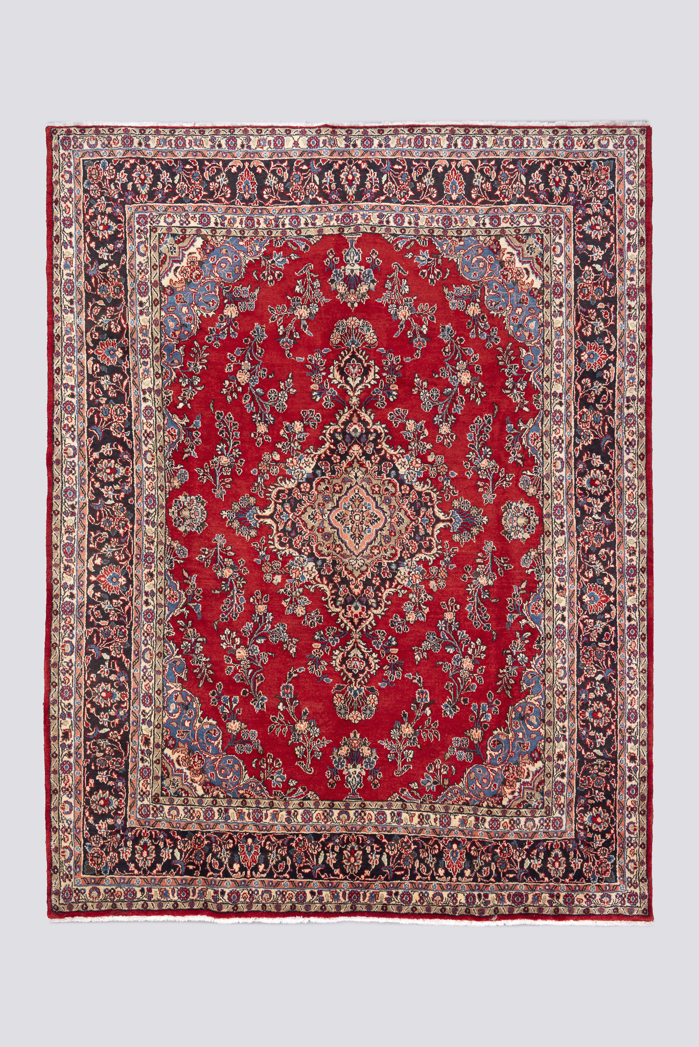 Rca119-Carpet Hamadan Lachak Toranj Carpet 310*237Cm