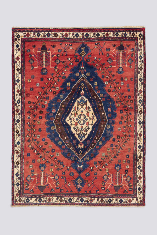 Antique Sirjan Afshar Heshmat Carpet 3.2SQM