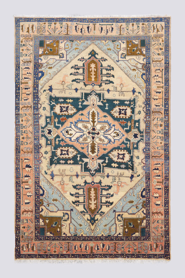 Semi Antique Heriz Serapi Carpet 6.3SQM