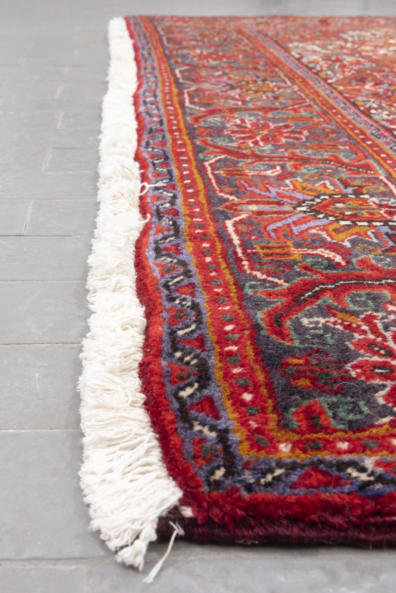 Vintage Heriz Goravan Lachak Toranj Carpet 6.25Sqm - Image 11
