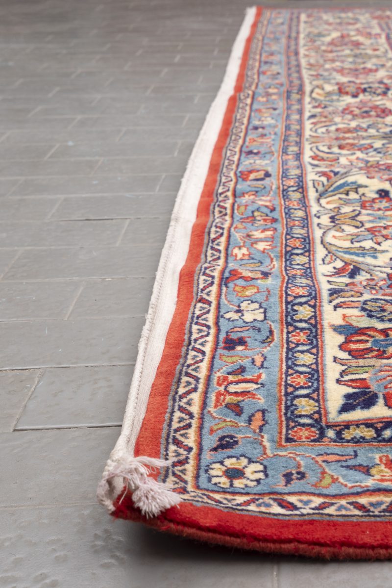 Vintage Fine Sarouk Lachak Toranj Carpet 415*295Cm - Image 5