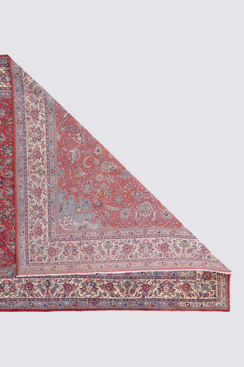 Vintage Fine Sarouk Lachak Toranj Carpet 415*295Cm - Image 2