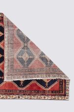 Vintage Dehaj Diamond Lattice Persian Rug c.1950s 285*200CM - Image 8