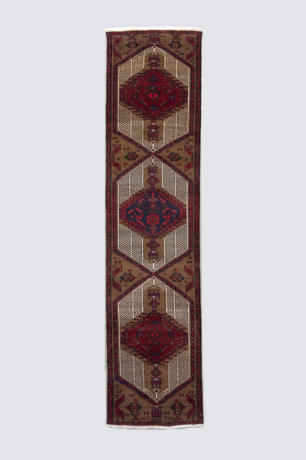 Vintage Sarab Triple Toranj Carpet Runner 2.6SQM