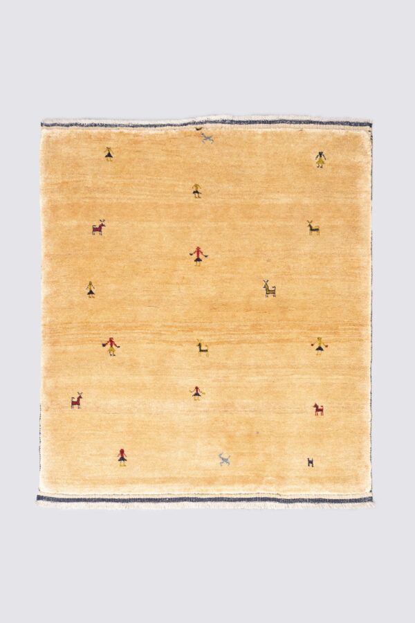 Vintage Qashqai Self Dye Gabbeh 2SQM