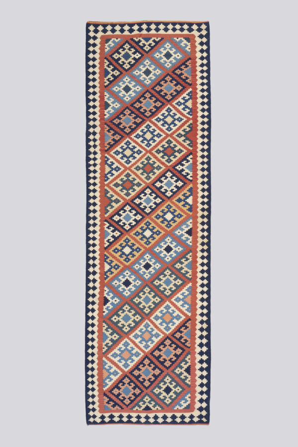 Vintage Qashqai Kilim Runner 2.5SQM