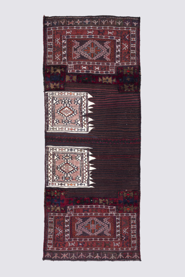 Semi Antique Bakhtiari Double Tacheh 2.8SQM