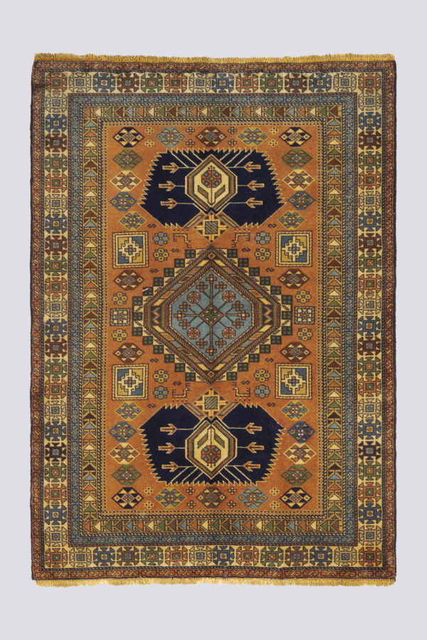 Vintage Ardabil Triple Toranj Carpet 1.3SQM
