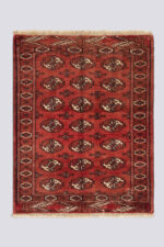 Fine Torkaman Mari Gol (Elephant feet) Carpet 115*91CM