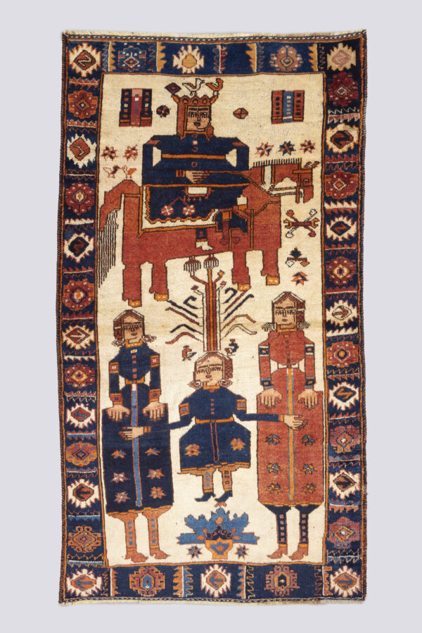 Antique Malayer Hooshang Shah Carpet 3.6SQM