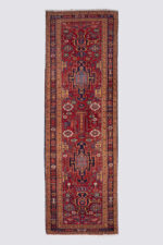 Antique Heriz Pictorial Carpet Runner 371*123CM