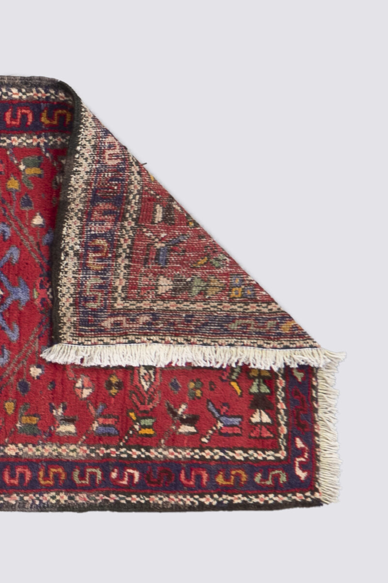 Antique Qaraja Carpet Runner 444*71Cm - Image 2