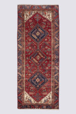 Semi Antique Heriz Triple Toranj Carpet Runner 265*105CM