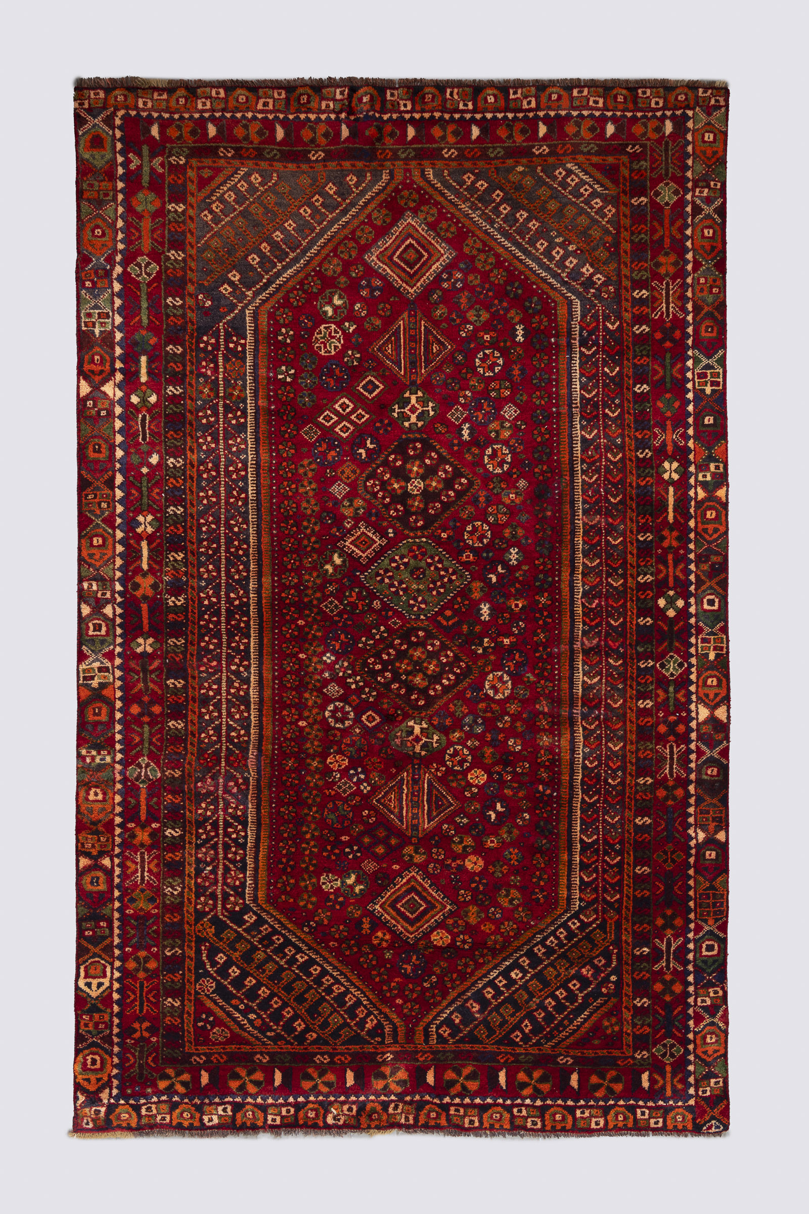 Rca334-Carpet Antique Qashqai Carpet 232*145Cm - Image 1