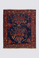 Antique Afshar Persian Rug with Vase Design Mid 19th Century 176*150CM