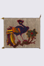 New Weave Fine Sirjan Peacock Carpet/Kilim 86*70CM