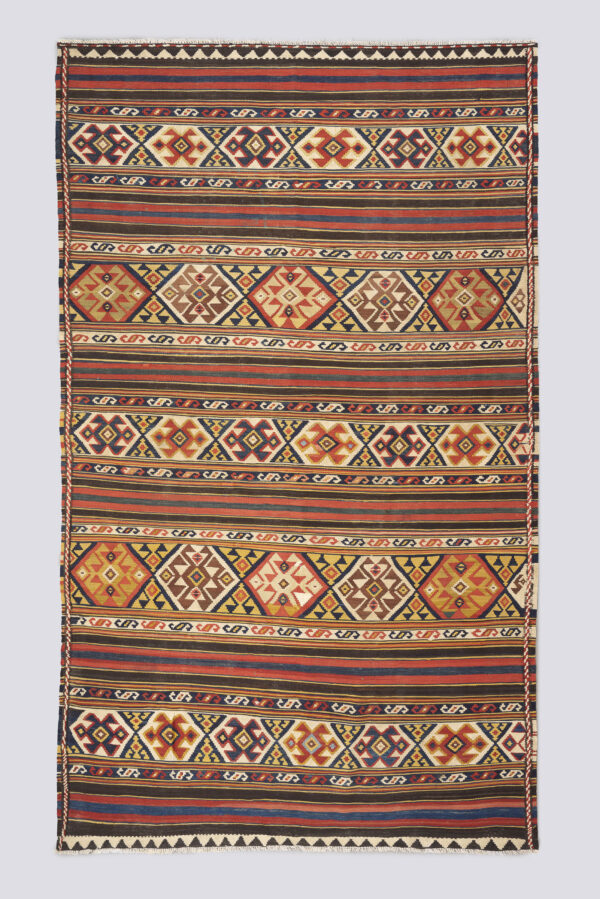 Antique Fine Shahsavan Zarand Kilim 5.7SQM