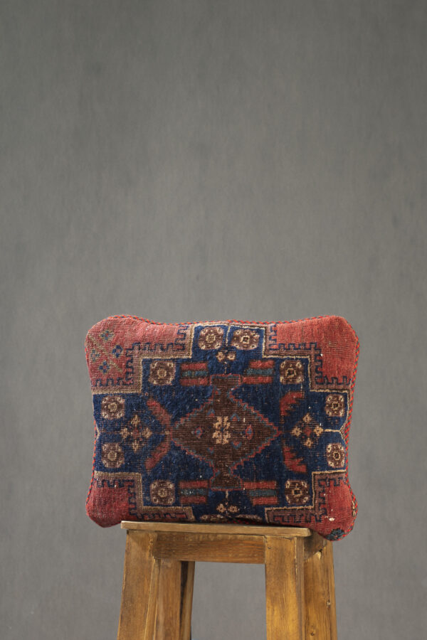Antique Afshar Ronas Carpet Cushion 40*30cm