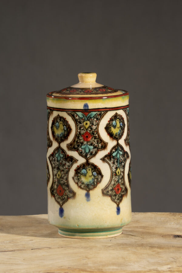 Nishapur Ceramics Tall Chocolate Jar