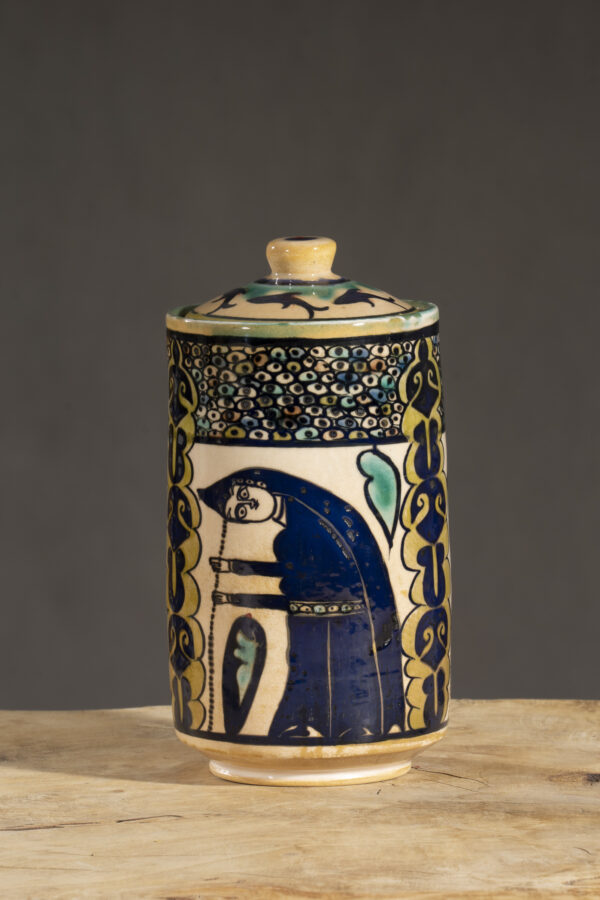 Nishapur Ceramics Tall Chocolate Jar