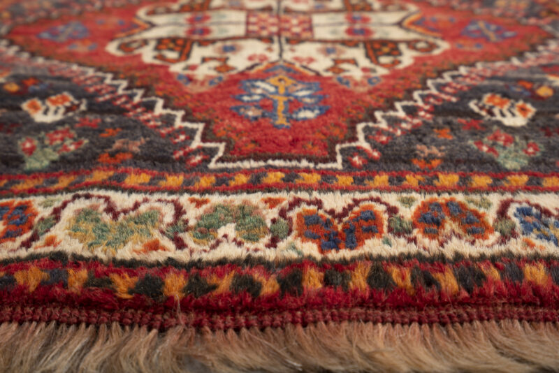 Qashqai Poshti Carpet 63*61Cm - Image 5