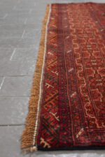 Fine Torkaman Yamut Mari Gool (Camel feet) 157*123CM - Image 7