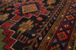 Antique Qara Dagh Caucasian Triple Toranj Carpet 304*121CM - Image 5