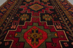 Antique Qara Dagh Caucasian Triple Toranj Carpet 304*121CM - Image 8