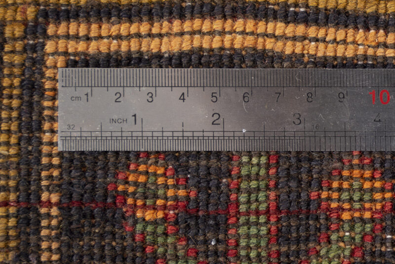 Antique Qara Dagh Caucasian Triple Toranj Carpet 304*121Cm - Image 15