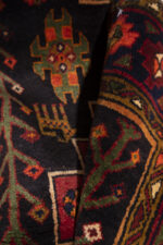 Antique Qara Dagh Caucasian Triple Toranj Carpet 304*121CM - Image 10