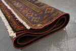 Antique Qara Dagh Caucasian Triple Toranj Carpet 304*121CM - Image 14