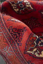 Fine Torkaman Yamut Mari Gool (Elephant feet) Carpet 145*110CM - Image 10