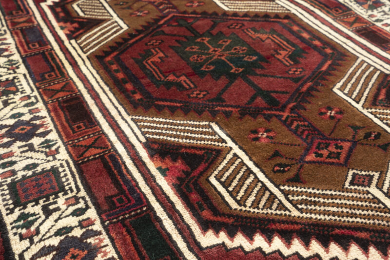 Sarab Qalami Camel Hair Carpet Runner 330*90Cm - Image 6