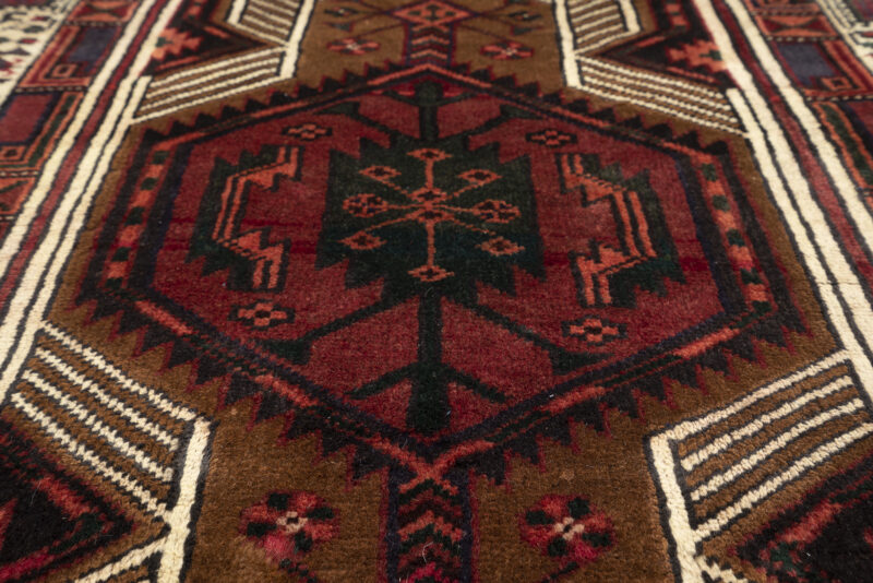 Sarab Qalami Camel Hair Carpet Runner 330*90Cm - Image 3