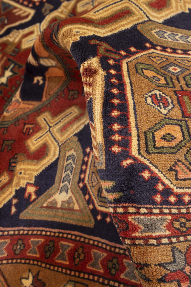 Semi Antique Ardabil Triple Toranj Carpet 300*150Cm - Image 7