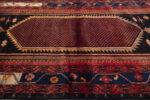 Antique Garoos Bijar Hexagonal Medallion Carpet Runner 385*123CM - Image 5