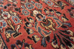 Semi Antique Sarouk American Flower Carpet Runner 375*55CM - Image 5
