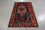 Antique Nahavand Nili Qalat Figures Carpet 152*105CM - Image 4