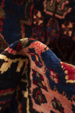 Antique Nahavand Nili Qalat Figures Carpet 152*105CM - Image 10