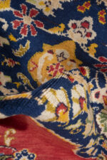 Antique Fine Hamedan Armenian Lachak Toranj Carpet 162*104CM - Image 9