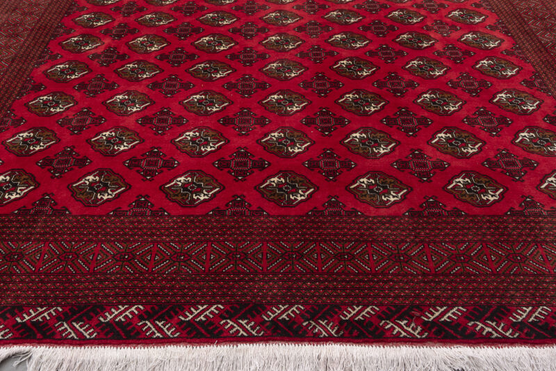 Torkaman Mari Gol (Elephant Feet) Carpet 399*301Cm - Image 3