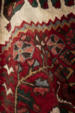 Antique Bakhshayesh Runner with Stepped Medallion, c.1910–1930 458*116CM - Image 7
