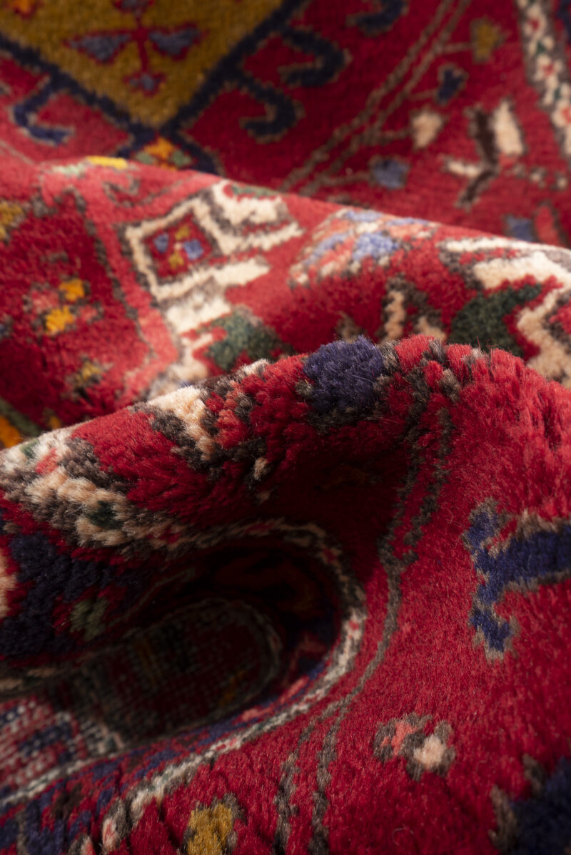 Antique Qaraja Carpet Runner 444*71Cm - Image 8
