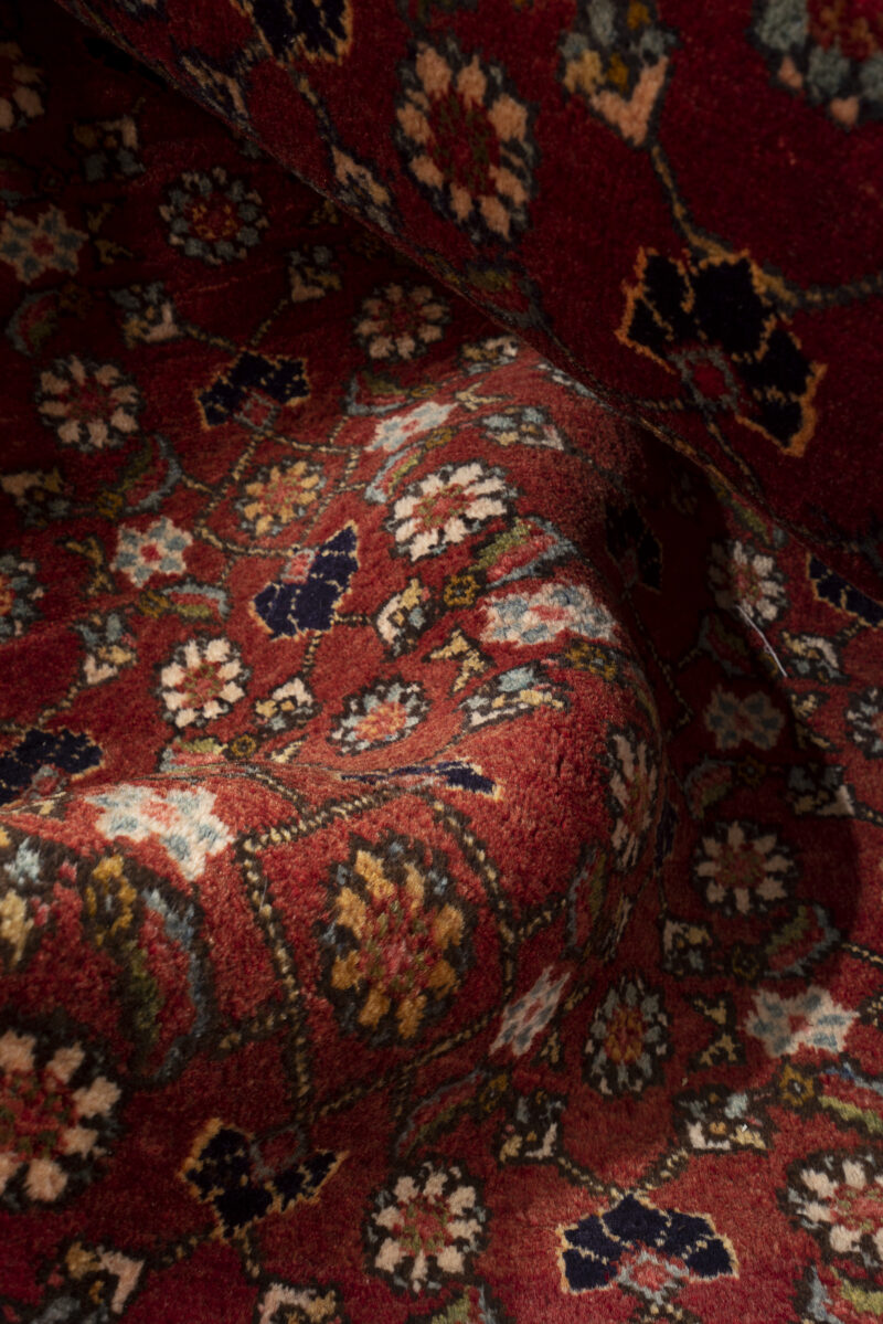 Semi Antique Zanjan Mahi Qalat Carpet 342*226Cm - Image 8