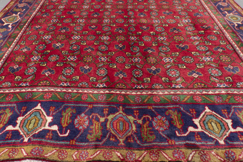 Semi Antique Zanjan Mahi Qalat Carpet 321*222Cm - Image 3