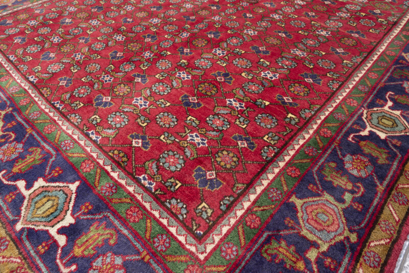 Semi Antique Zanjan Mahi Qalat Carpet 321*222Cm - Image 4