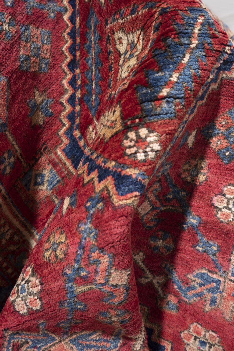 Semi Antique Heriz Triple Toranj Carpet Runner 265*105Cm - Image 5